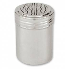 Stainless Steel Cocoa Shaker - Coarse Lid