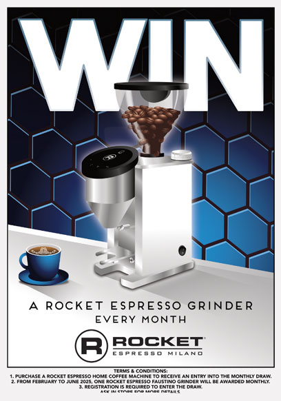 Rocket Coffee Machine Promo